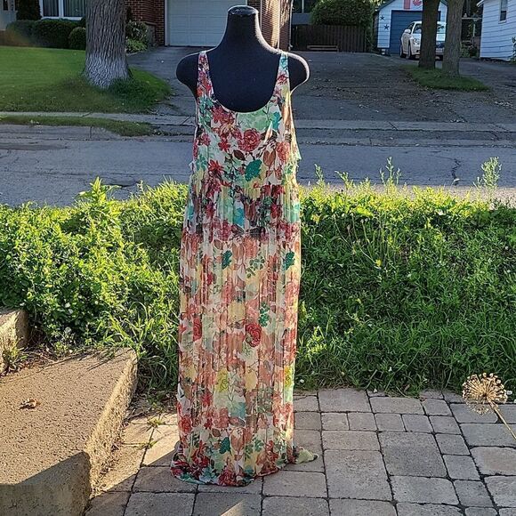 ALICE + OLIVIA floral printed maxi dress 👗Last Discount - Picture 10 of 16